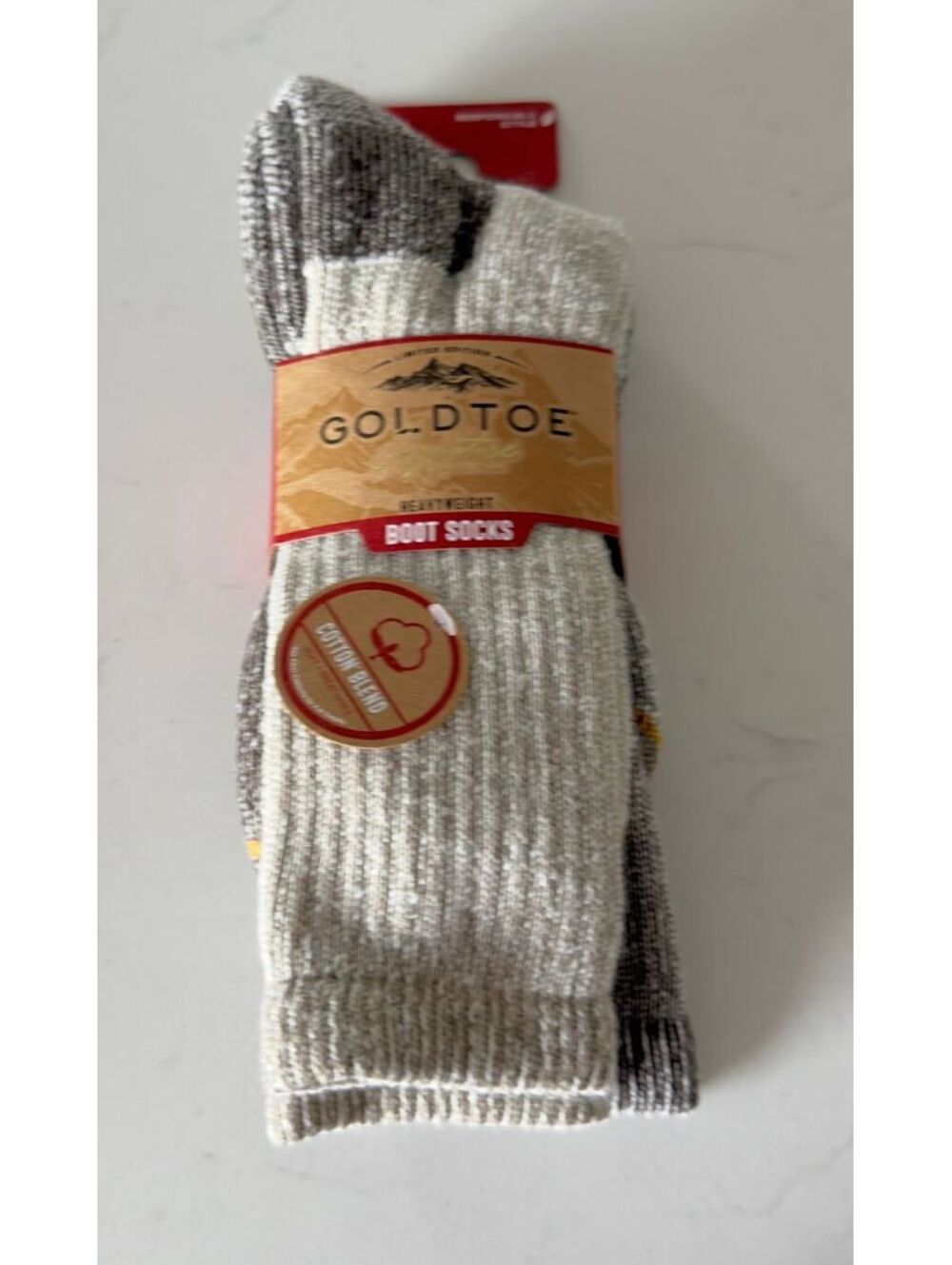 GoldToe Signature Collection Cotton Hiker Socks Men's  6-12.5
